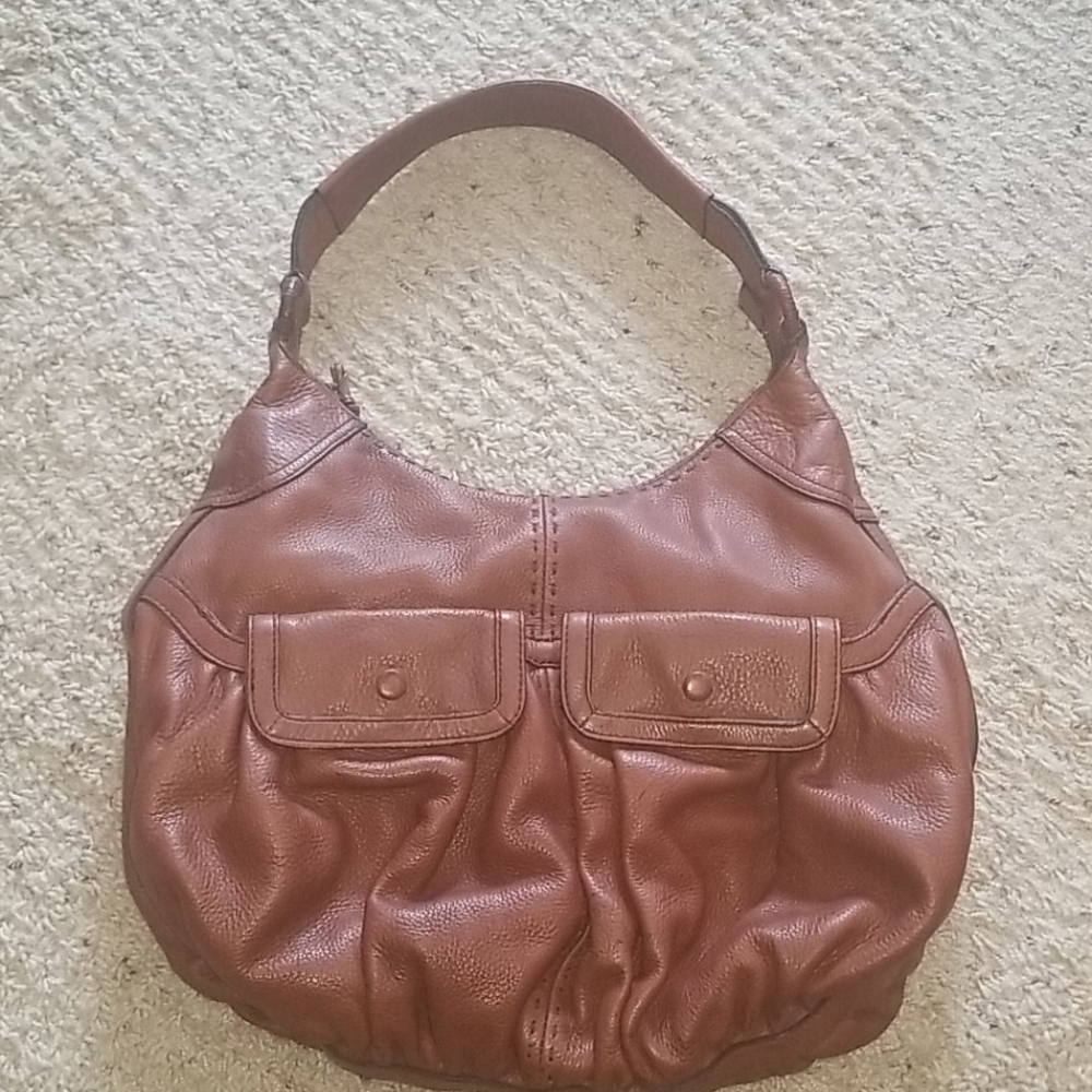 Cole Haan leather hobo bag